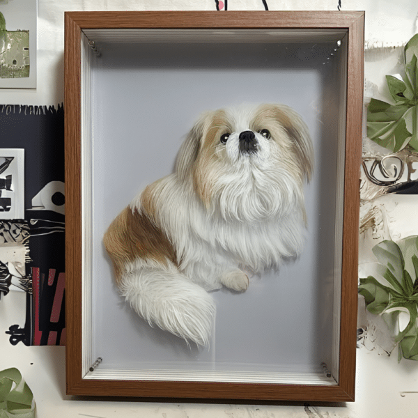 3D glass pet portrait-full body - Image 2