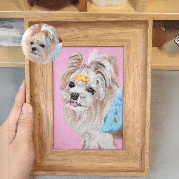 Flat Pet Felt Painting-tow pet - Image 10