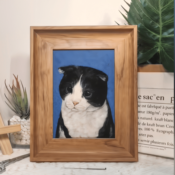 Flat Pet Felt Painting-one pet - Image 2