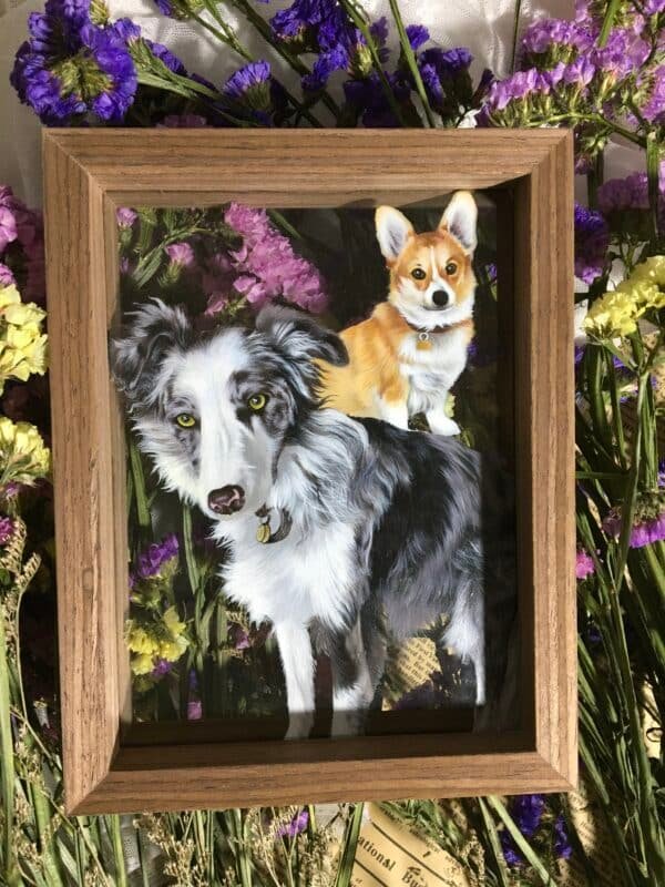 3D glass pet portrait-single layer - Image 2